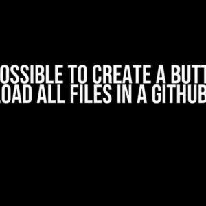 Is it Possible to Create a Button to Download All Files in a GitHub Repo?